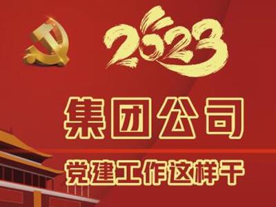 2023年，集團(tuán)黨建工作這樣干